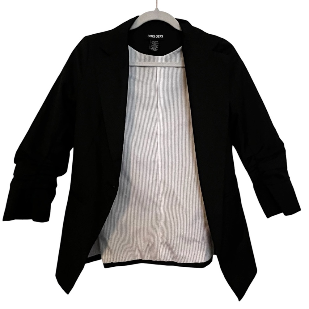 3/4 sleeve blazer